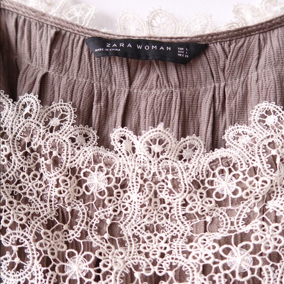 Zara Woman Lace Camisole - Picture 3 of 4